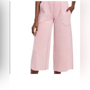 Free People Mauve Yes they’re that soft Fleece Cropped pants
